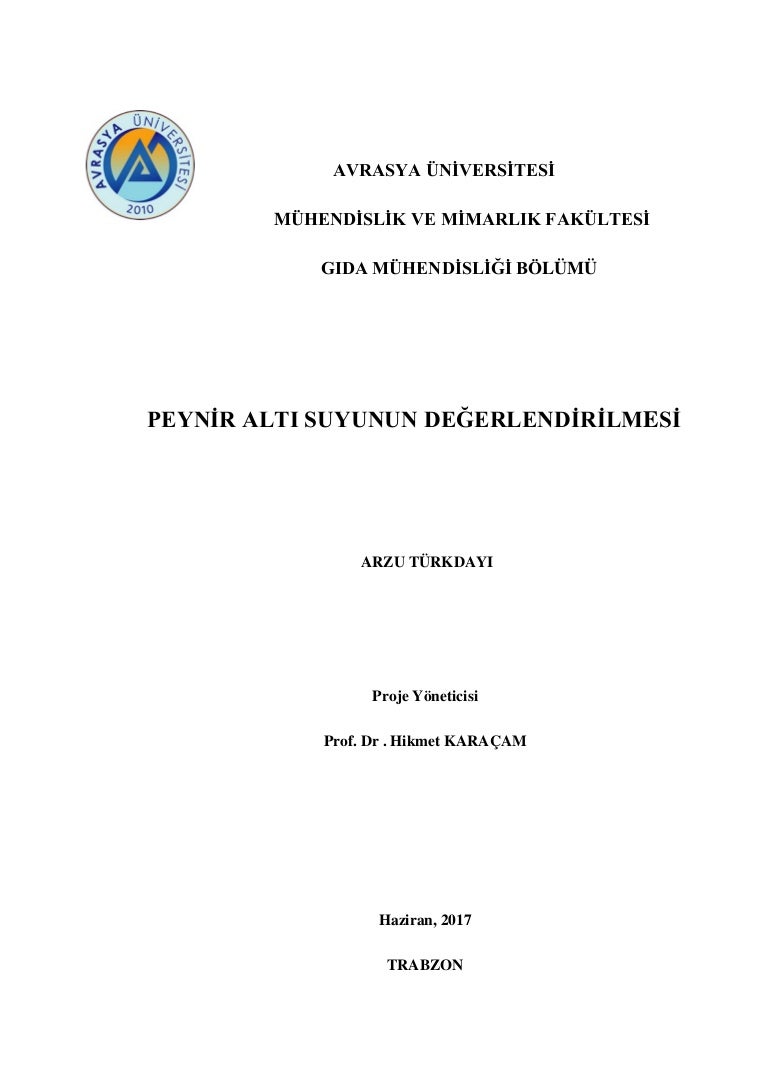 Peynir Altı Suyu Nasıl Değerlendirilir Peynir Altı Suyu Nasıl Değerlendirilir